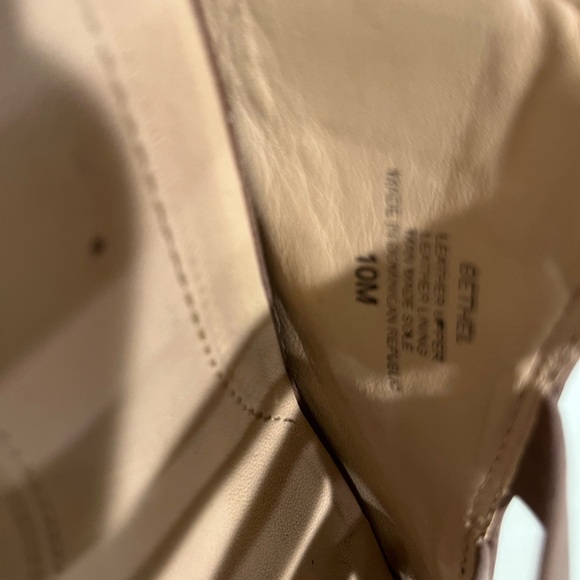 Nurture Bethel Taupe Cage Frint Slingback Sandals in Size 10 - Picture 4 of 5